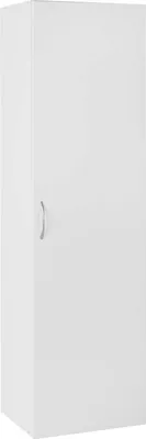 Produktbild von Seitenschrank - Weiß - 50 x 185 x 40 cm - 6 Einlegeböden