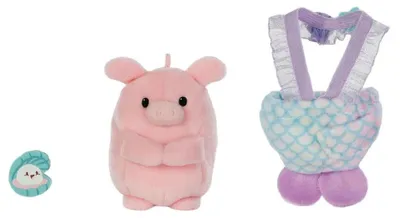 Immagine prodotto di set di peluche nici maiale onk con conchiglia e costume da sirena in confezione regalo altro