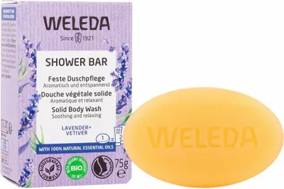 Produktbild von WELEDA Lavendel + Vetivery Duschwürfel