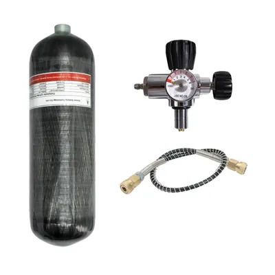 Obrázek produktu pro TUXING 4500psi láhev z uhlíkových vláken, objem 6,8 l, provozní tlak 300 BAR, 6,8 l s ventilem A