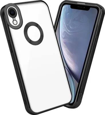 Produktbild von Cadorabo Schutzhülle für Apple iPhone XR Hülle in Transparent Handy Case Cover TPU Etui Chrome