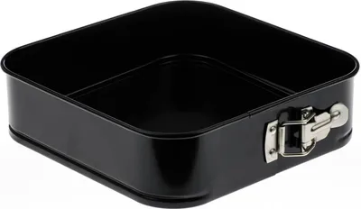 Produktbild von SIDCO Springform quadratisch Backform eckig Kuchenform Viereck Tortenform 24x24 cm