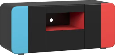 A product shot of a gaming TV stand.