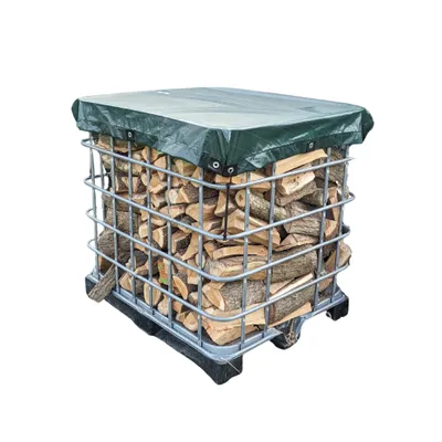 Produktbild von Xstrong IBC Plane mit Ösen - 10PACK - 1.2X1M - Grün - Wetterfeste Plane - UV-beständig - Abdeckplane für IBC-Gittercontainer