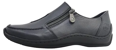 Produktbild von Rieker Straßenslipper(Trott) Abs.b.25 mm in schwarz, Gr. 36