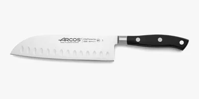 Produktbild von Arcos Riviera Santoku Nitrum geschmiedet POM Schwarz 180 mm