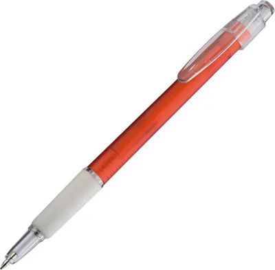 Produktbild von 10x Kugelschreiber / transparent / Farbe: rot