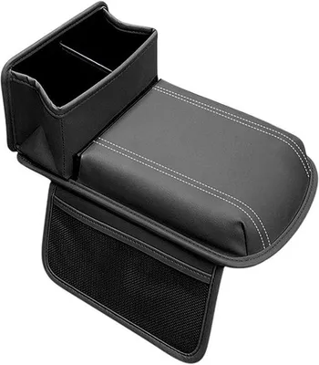 Image de Coussin rehausseur d'accoudoir de voiture avec rangement, pour SUV, camping-cars et berlines