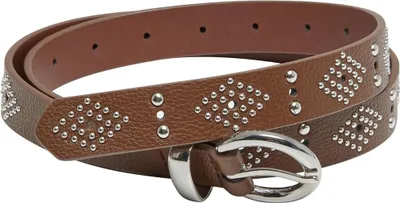 Obrázek produktu pro Dámský pásek Urban Classics Ladies Rivet Belt brown - S/M