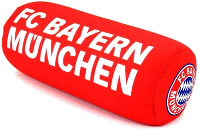 Produktbild von Bundesliga Nackenrolle FC Bayern München Nackenkissen rot mit Vereinslogo