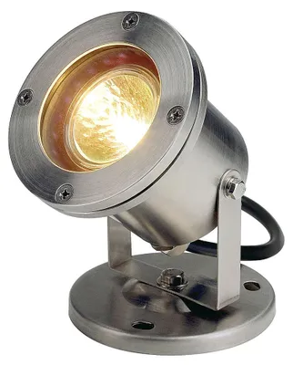 Obrázok produktu pre SLV 229090 Nautilus LED garden spotlight HV halogen G5.3 35 W Stainless steel
