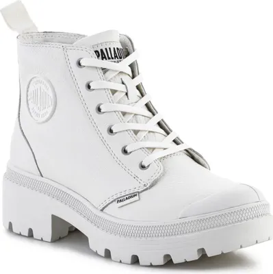 Produktbild von Palladium Schuhe Pallabase Leather White black M, 96905102M