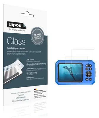 Obrázok produktu pre 2x dipos GlassAR Yixinxin UP019BU01 Unterwasserkamera