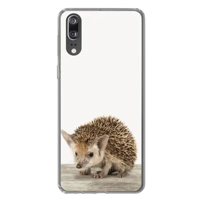 Produktbild von MuchoWow® Handyhülle Schutzhülle Hülle für Huawei P20 Igel - Tiere - Jungen - Mädchen Silikon Softcase Handy Hülle - Hardcover