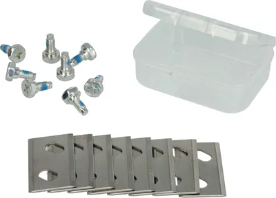 Produktbild von vhbw 8x Ersatz-Messer kompatibel mit Cub Cadet XR5 4000, 3000, 2000, 1000 Rasenmäher - Ersatzklinge Silber, Chrom-Kohlenstoffstahl