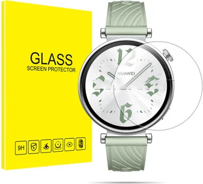 Zdjęcie produktu dla INF Szkło hartowane ochronne na ekran do zegarka Huawei Watch GT5, 2 sztuki 41 mm