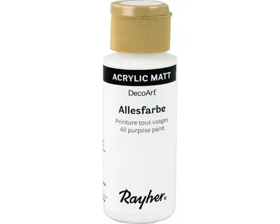 Immagine prodotto di Vernice acrilica opaca multiuso 59 ml - Bianco chiaro