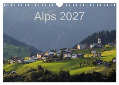 Produktbild von Alps 2027 (Wall Calendar 2027 DIN A4 landscape), CALVENDO 12 Month Wall Calendar