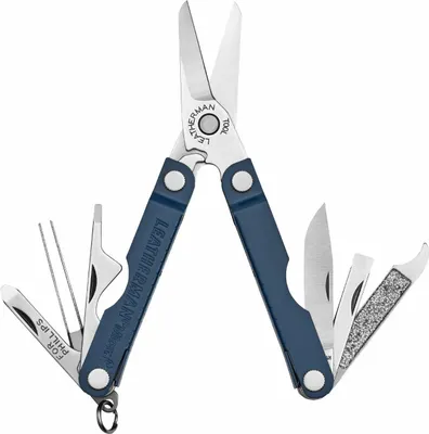 Produktbild von Leatherman LTG833044 MICRA® NAVY NONE Multifunktionswerkzeug, Stahl, Marineblau, 10 Funktionen