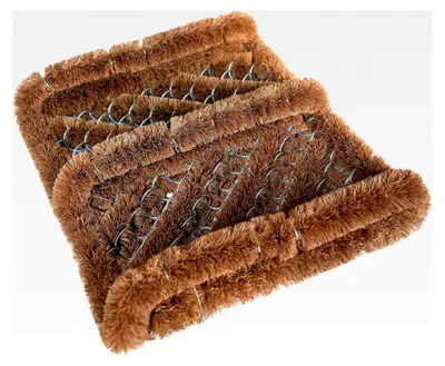 Produktbild von Fußmatte aus Naturkokosfaser zur Schuhreinigung - 30 cm x 33 cm