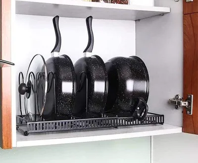 Immagine prodotto di Portacucchiai regolabile con 7 scomparti - Organizer da cucina