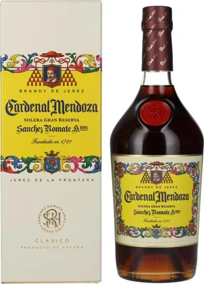 Image de Cardenal Mendoza Brandy de Jerez Solera Gran Reserva | 40 % vol | 0,7 l