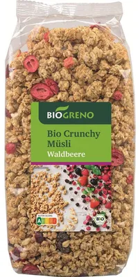 Produktbild von Biogreno Waldbeer Crunchy 500g -