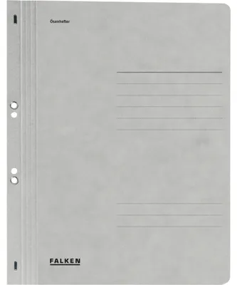 Produktbild von Falken Ösenhefter 80003916 DIN A4 ganzer Deckel Behördenheftung grau