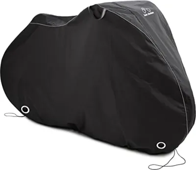 Produktbild von TeamObsidian Fahrradabdeckung - wasserdichte Fahrradgarage für 3 Fahrräder - Hochbelastbare Strapazierfähige Fahhrad Abdeckung & Regenschutz - Outdoor