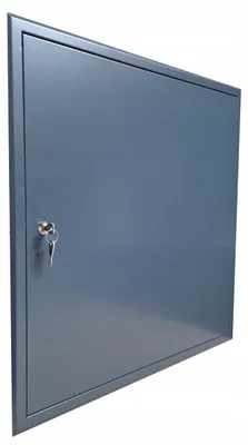 Produktbild von Laco Revisionsklappe DR-2 Anthrazit Metall 60x60 cm