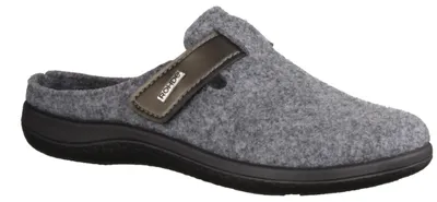 Produktbild von Rohde 654980 Damen Hausschuh, Filz, Grau, Wechselfußbett - Haus - hüttenschuhe Damen Hausschuhe, Grau