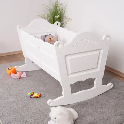 Produktbild von Babywiege Massivholz