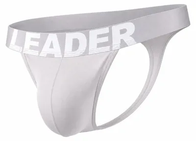 Zdjęcie produktu dla LEADER Essentials Thong Grey - Größe XXL