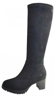 Produktbild von Jana Damenschuhe Schaftstiefel Schwarz Freizeit