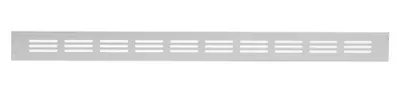 Productafbeelding van Europlast RA430S – Aluminium ventilatierooster, 40x300 mm, zilverkleurig