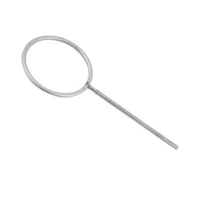 Zdjęcie produktu dla laboratoryjny uchwyt retortowy 120 mm ze stali nierdzewnej z zamkniętym pierścieniem