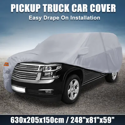 Image de SUV Voiture Couverture Extérieur Étanche Tous Météo Gris