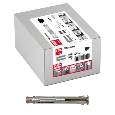 Produktbild von TOX  Metall-Rahmendübel Window 10/182, 100 Stück, 02710117