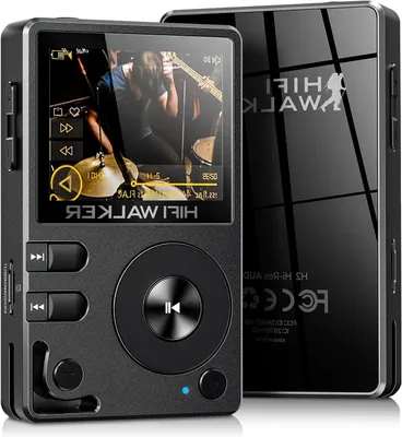 Image de Lecteur MP3 - Lecteur de musique portable - Lecteur audio haute résolution - Lecteur de musique sans perte - Lecteur MP3 Bluetooth
