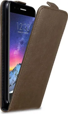 Immagine prodotto di Cadorabo custodia per LG K8 2017 cover protettiva in marrone Flip case custodia per telefono cellulare Case Cover