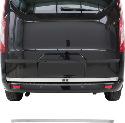 Image de Garniture de Hayon Coffre pour Ford Transit Tourneo/Custom 2013-2017 acier inox