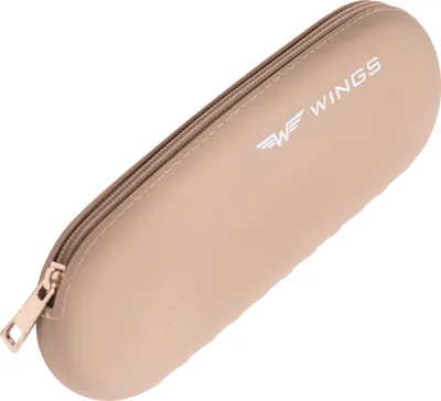 Produktbild von EP01, SILIKON Wings Reisebürstenkoffer, BEIGE