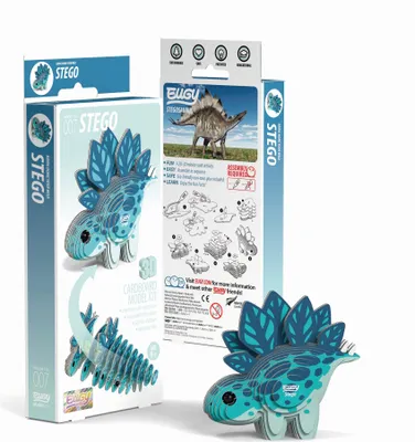 Produktbild von EUGY - 3D Bastelset Stegosaurus