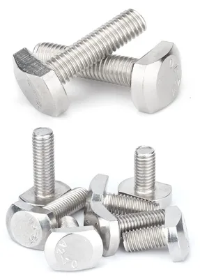 Imagen del producto de Tornillos en T, M6, 50 mm, paquete de 5 unidades