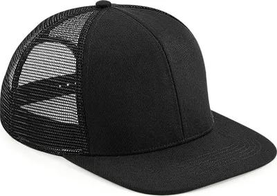 Produktbild von Beechfield - Herren/Damen Uni Trucker Cap RW7738 (Einheitsgröße) (Schwarz)