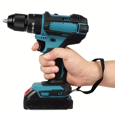 Image de Perceuse sans fil - Perceuse-visseuse sans fil - Perceuse - Visseuse - Batterie rechargeable