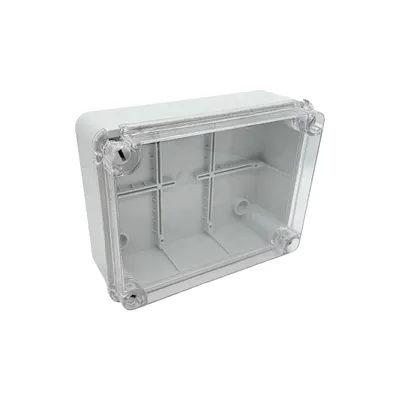 Produktbild von ARLI Abzweigdose IP67 Sichttür 250 x 200 x 90 mm Aufputz Feuchtraumdose transparent Deckel