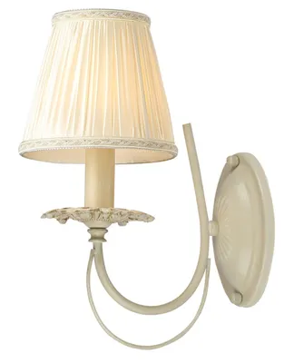 Produktbild von Maytoni Olivia Wandleuchte ARM326-01-W 1xE14, Elfenbein, aus Metall, exkl. Leuchtmittel