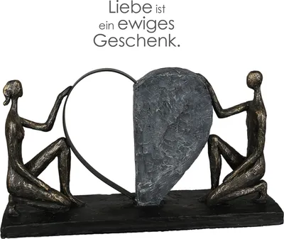Produktbild von Casablanca by Gilde Dekofigur Skulptur Affair of the Heart H. 21 cm,89362