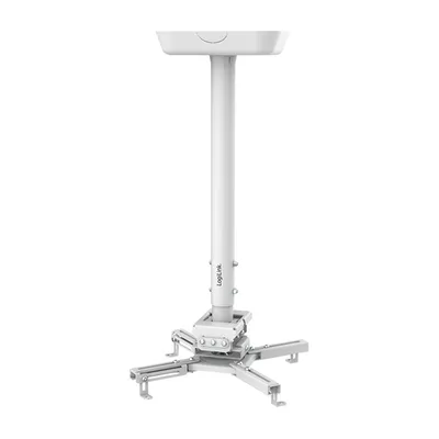 Zdjęcie produktu dla LogiLink BP0157, Sufit, 35 kg, Biały, Plastik, Stal, Ręczny, 595 - 895 mm